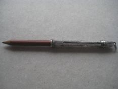 Vintage Silver Cased Propelling Pencil, Chester 1924