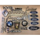 Car badges