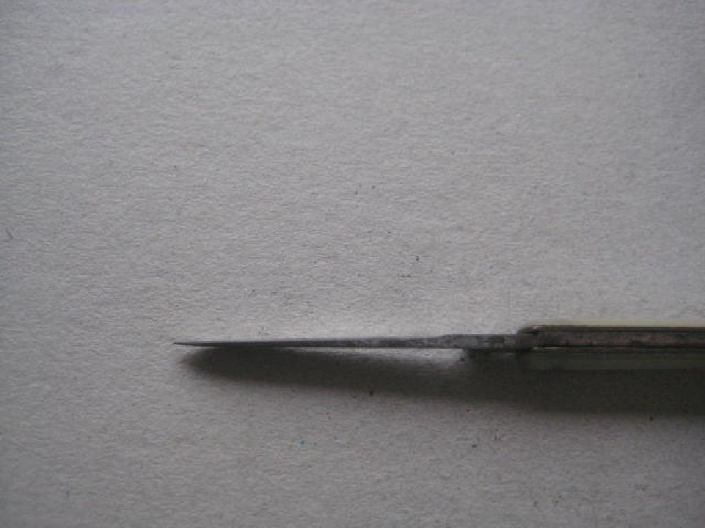 Victorian Mother of Pearl Hafted Quill Bladed Penknife - Image 6 of 8