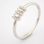 14K White Gold Diamond Ring