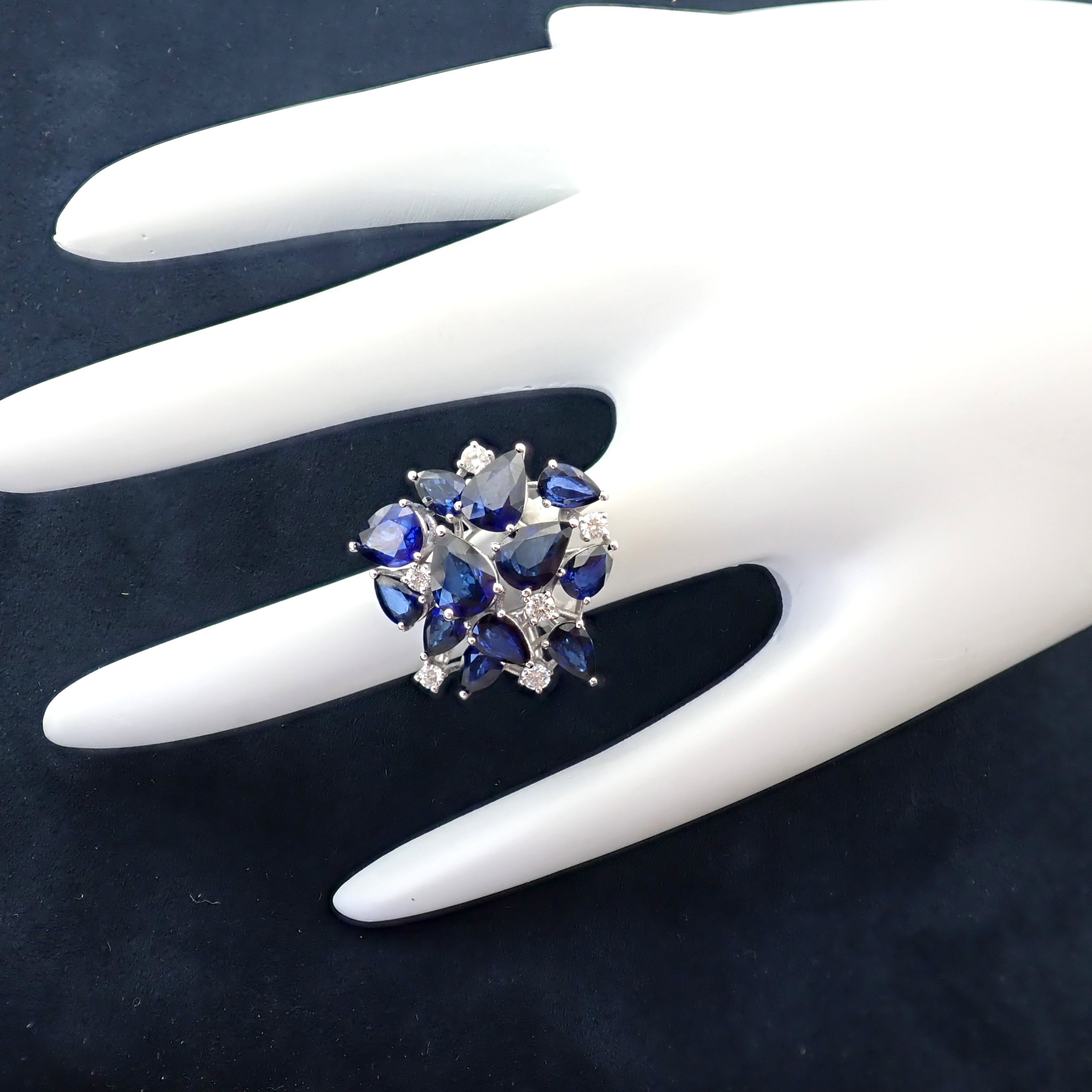 14K Sapphire and Diamond Ring - Image 4 of 7