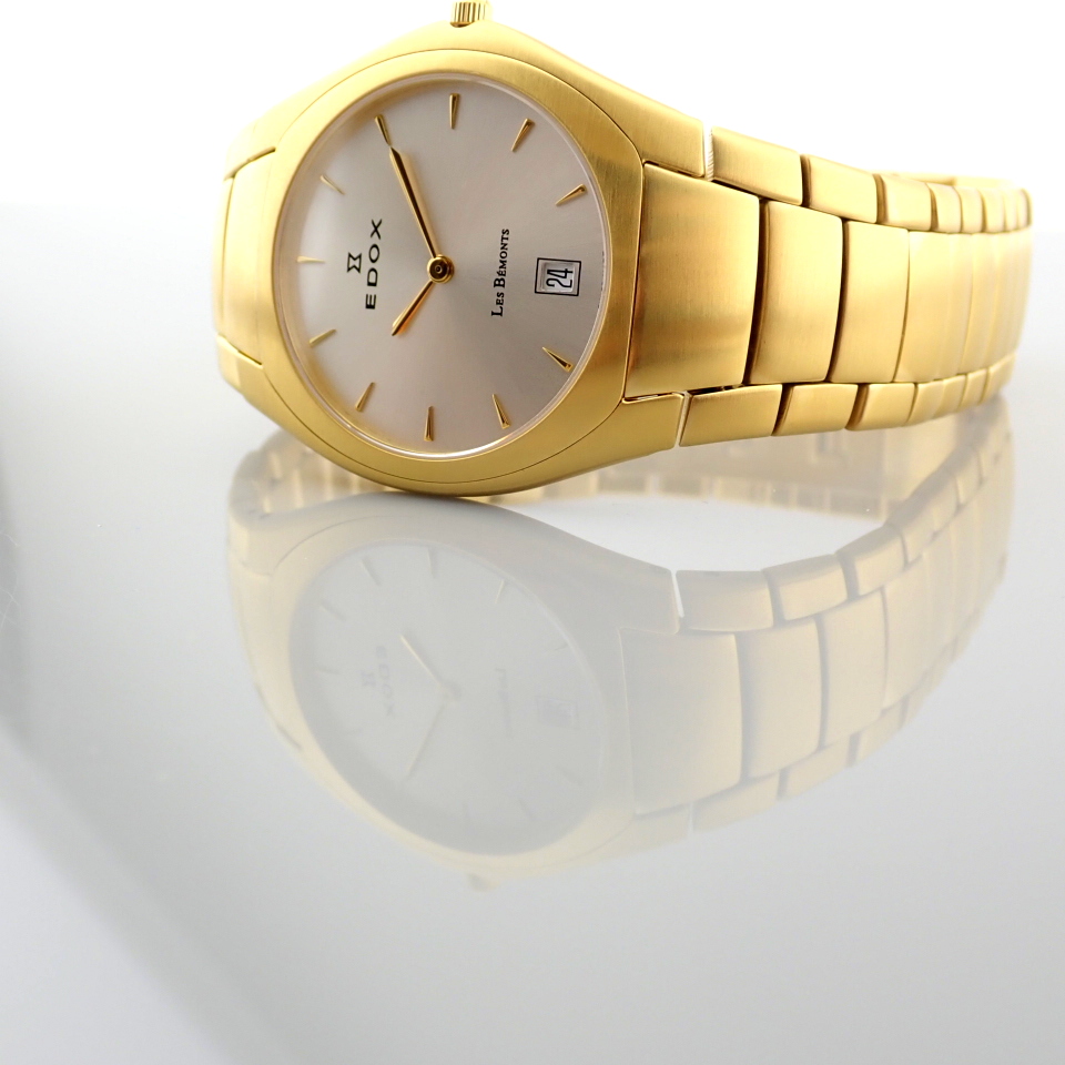Edox / Date - Date World's Slimest Calender Movement - Unisex Steel Wrist Watch - Image 4 of 18