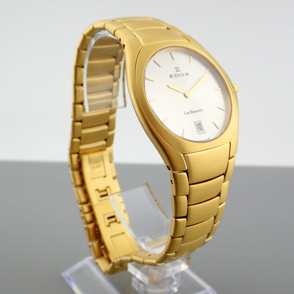 Edox / Date - Date World's Slimest Calender Movement - Unisex Steel Wrist Watch - Image 7 of 18