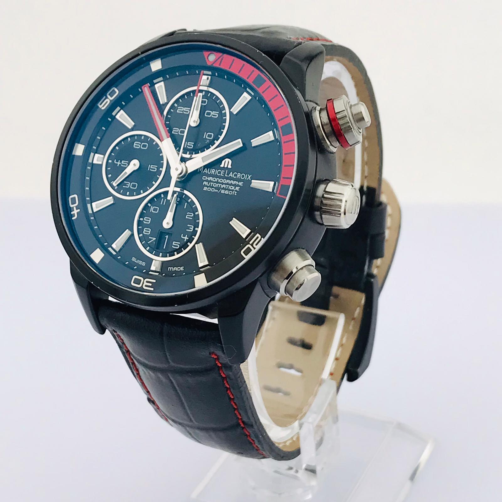 Maurice Lacroix / Pontos S Extreme Chronograph Limited Edition - Gentlmen's Steel Wrist Watch - Image 8 of 9