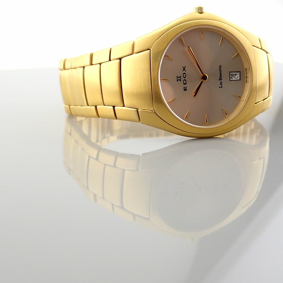 Edox / Date - Date World's Slimest Calender Movement - Unisex Steel Wrist Watch - Image 5 of 18