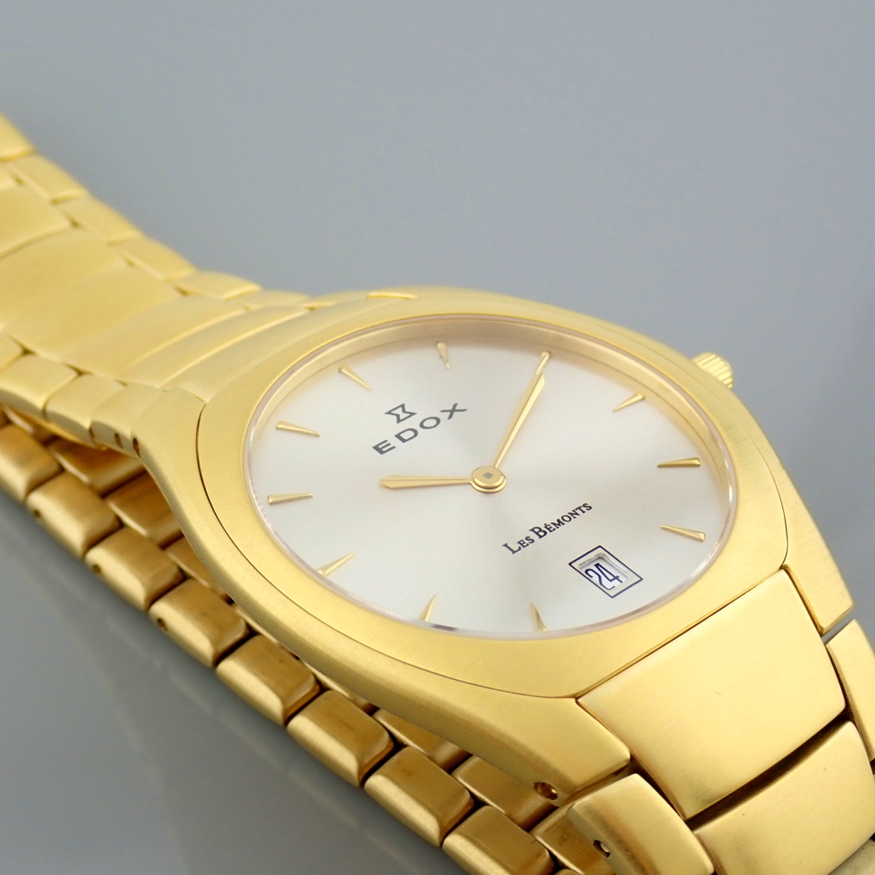 Edox / Date - Date World's Slimest Calender Movement - Unisex Steel Wrist Watch - Image 2 of 18