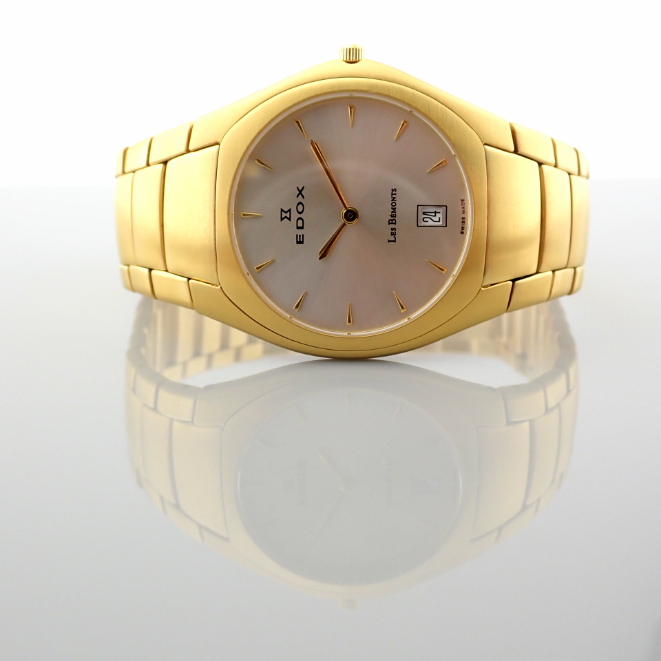 Edox / Date - Date World's Slimest Calender Movement - Unisex Steel Wrist Watch - Image 3 of 18