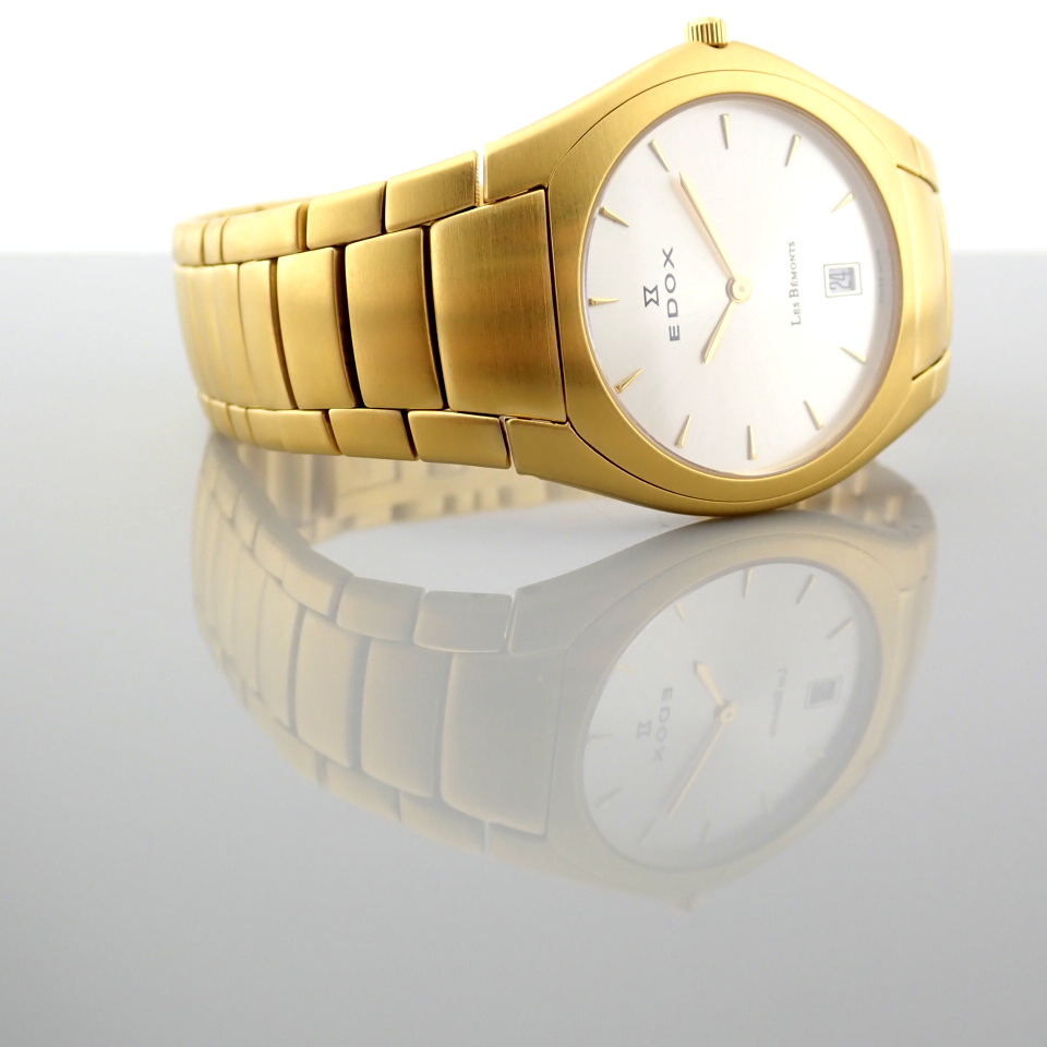 Edox / Date - Date World's Slimest Calender Movement - Unisex Steel Wrist Watch - Image 6 of 18