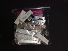 Bag of Mixed Makeup Items To Include Liquid Eyebrow Pen, Nail Polish, Manicure Set, Hand Mask, ect