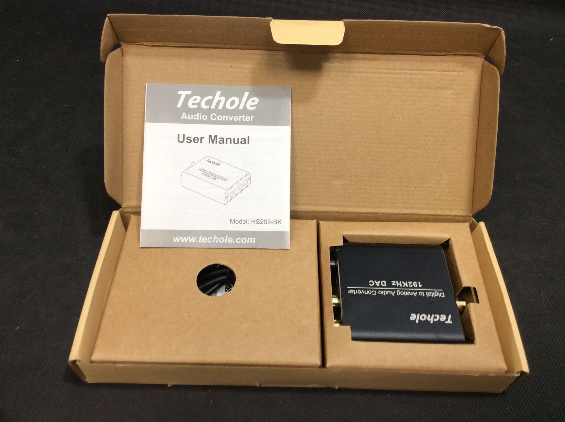 Techole Audio Converter Model HS203-BK