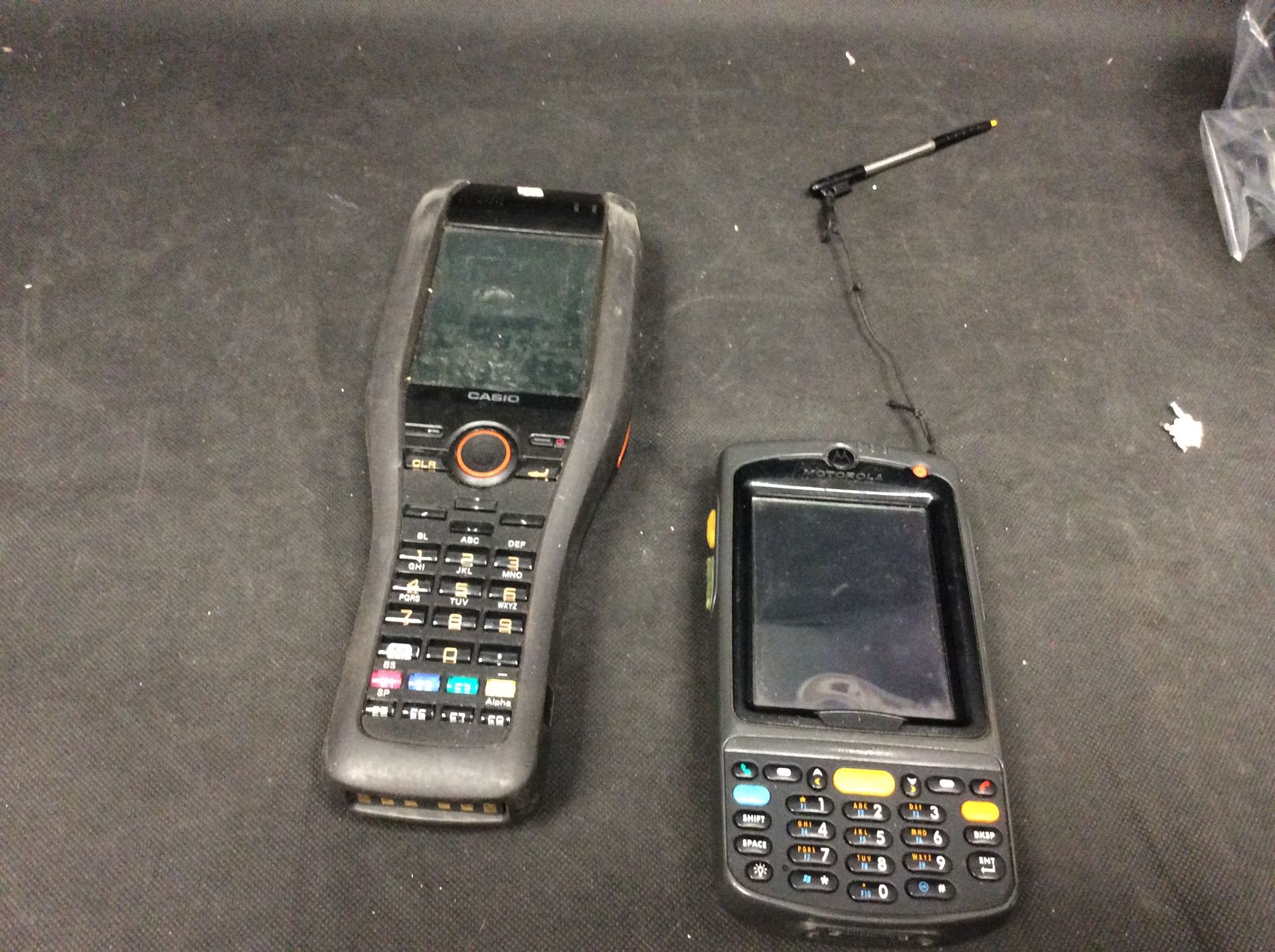 2x Mixed Barcode Scanners To Include Casio DT-X30GR-30C, Motorola N410