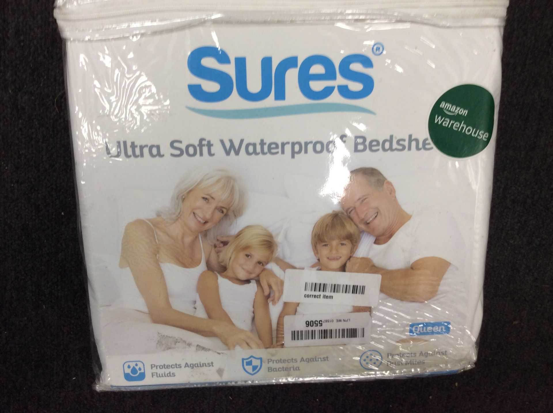 Sures Ultra Soft Waterproof Bedsheet Queen
