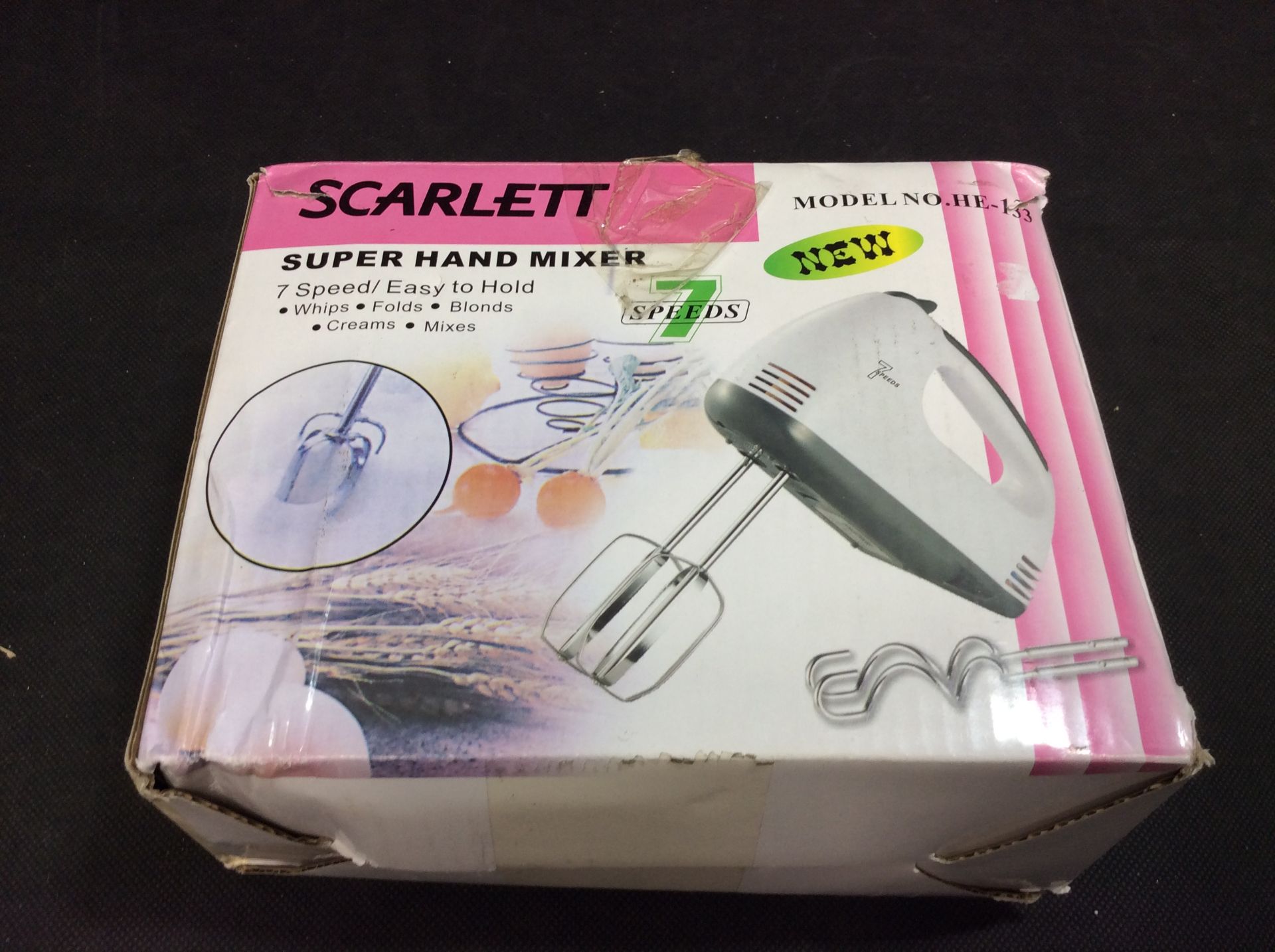 Scarlett Super Hand Mixer HE-133