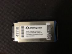 JDS Uniphase Serial Optical Converter 41118 (RRP £60)