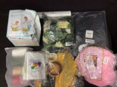 8x Mixed Items To Include Mosquito Net, Two Sided Dynamic Drum, Zip Around Ring Binder, ect