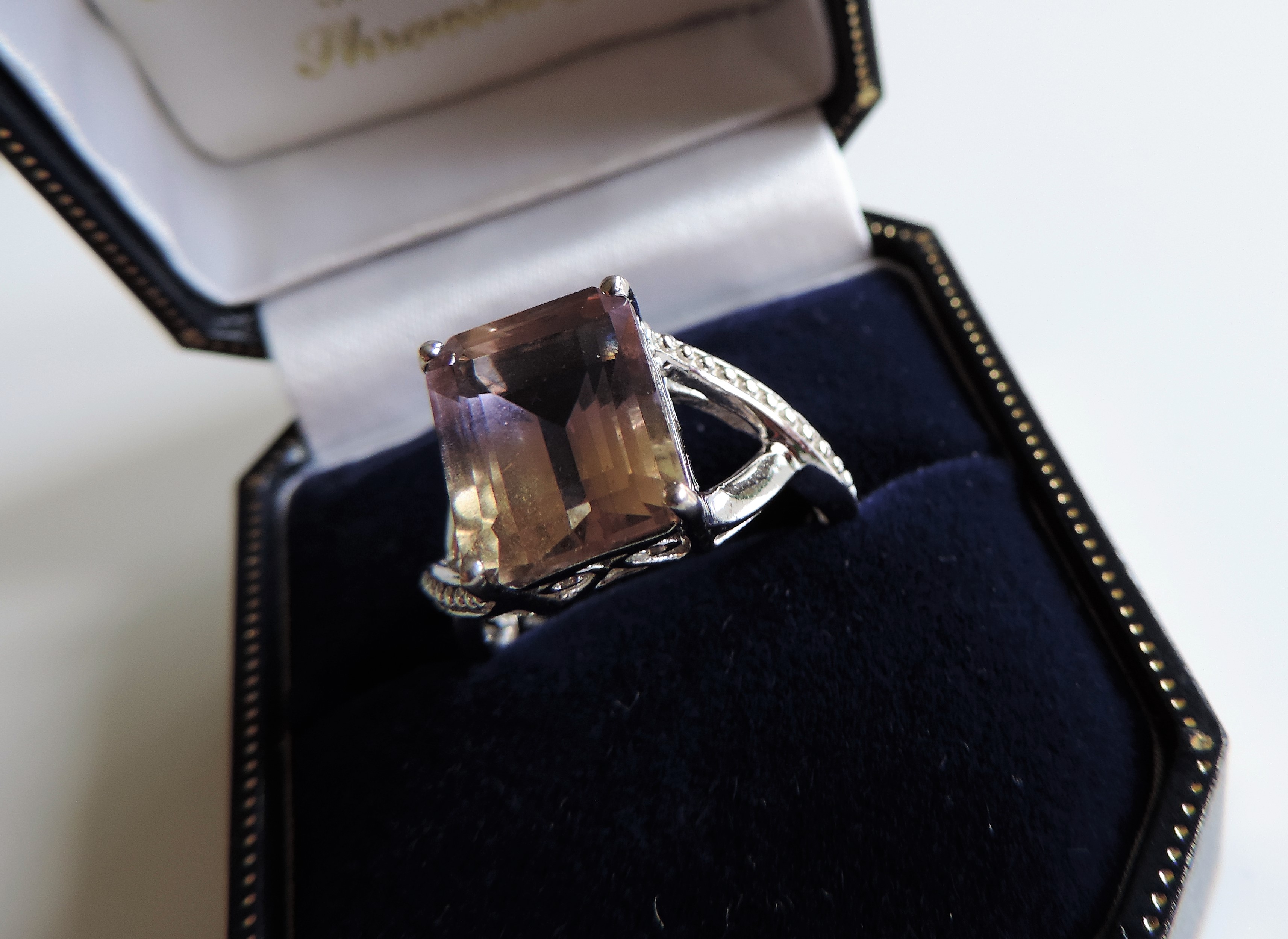 Sterling Silver 4.2ct Ametrine Ring - Image 2 of 7
