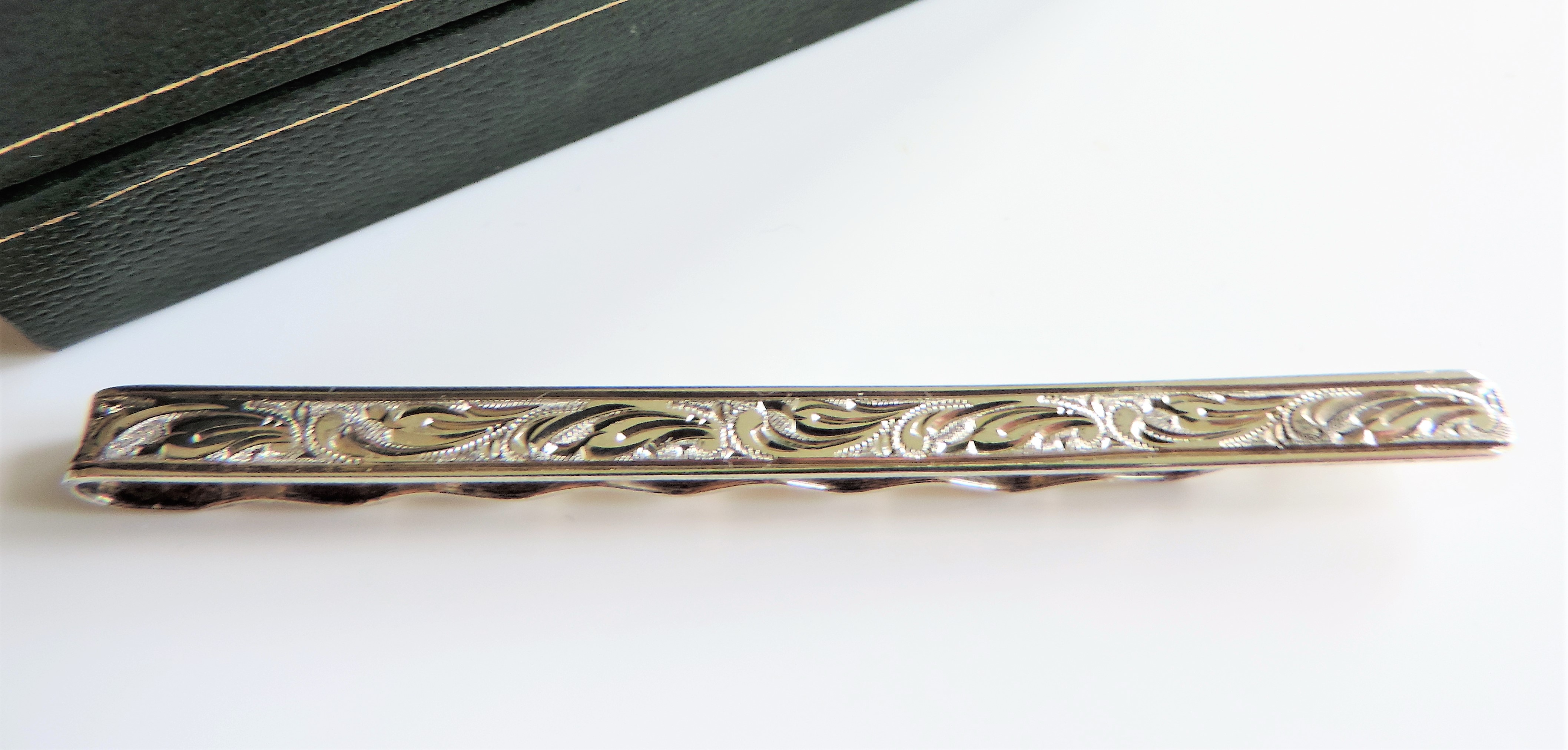 Vintage Sterling Silver Tie Clip - Image 3 of 3