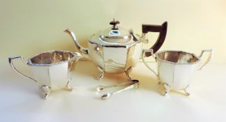 Art Deco Silver Plated Tea Set