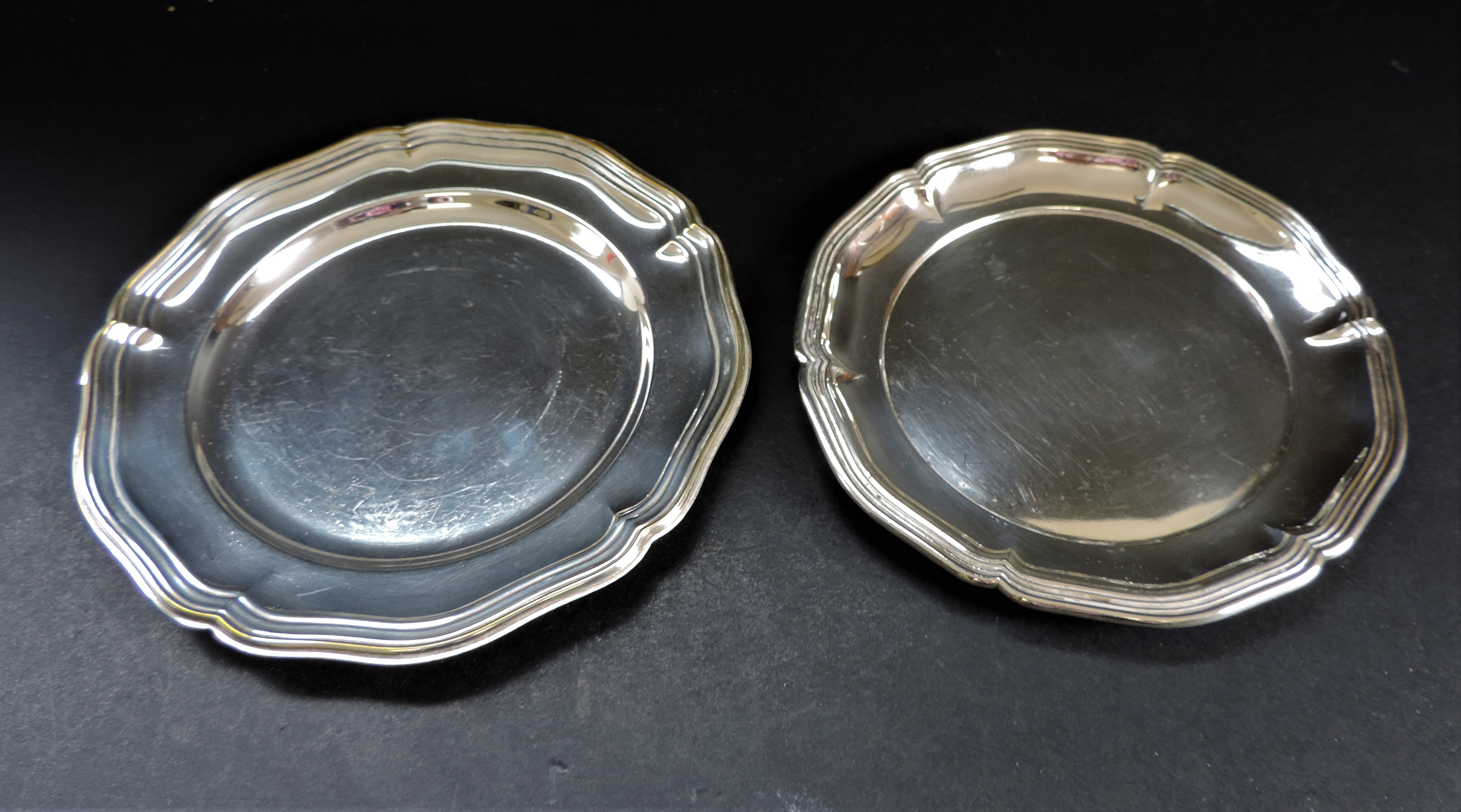 Pair of Antique Silver Plated Salvers - Image 2 of 3