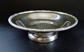 Vintage Silver Plated Pedestal Cake/Sweet DIsh