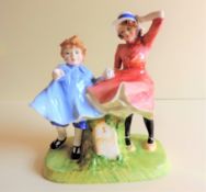 Royal Doulton Figurine HN 3297 Milestone By Adrian Hughes.