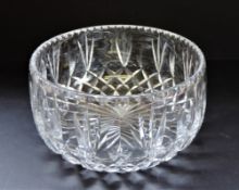 Vintage Cut Crystal Bowl