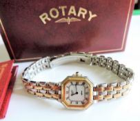 Vintage Ladies Rotary Gold Plated Wristwatch