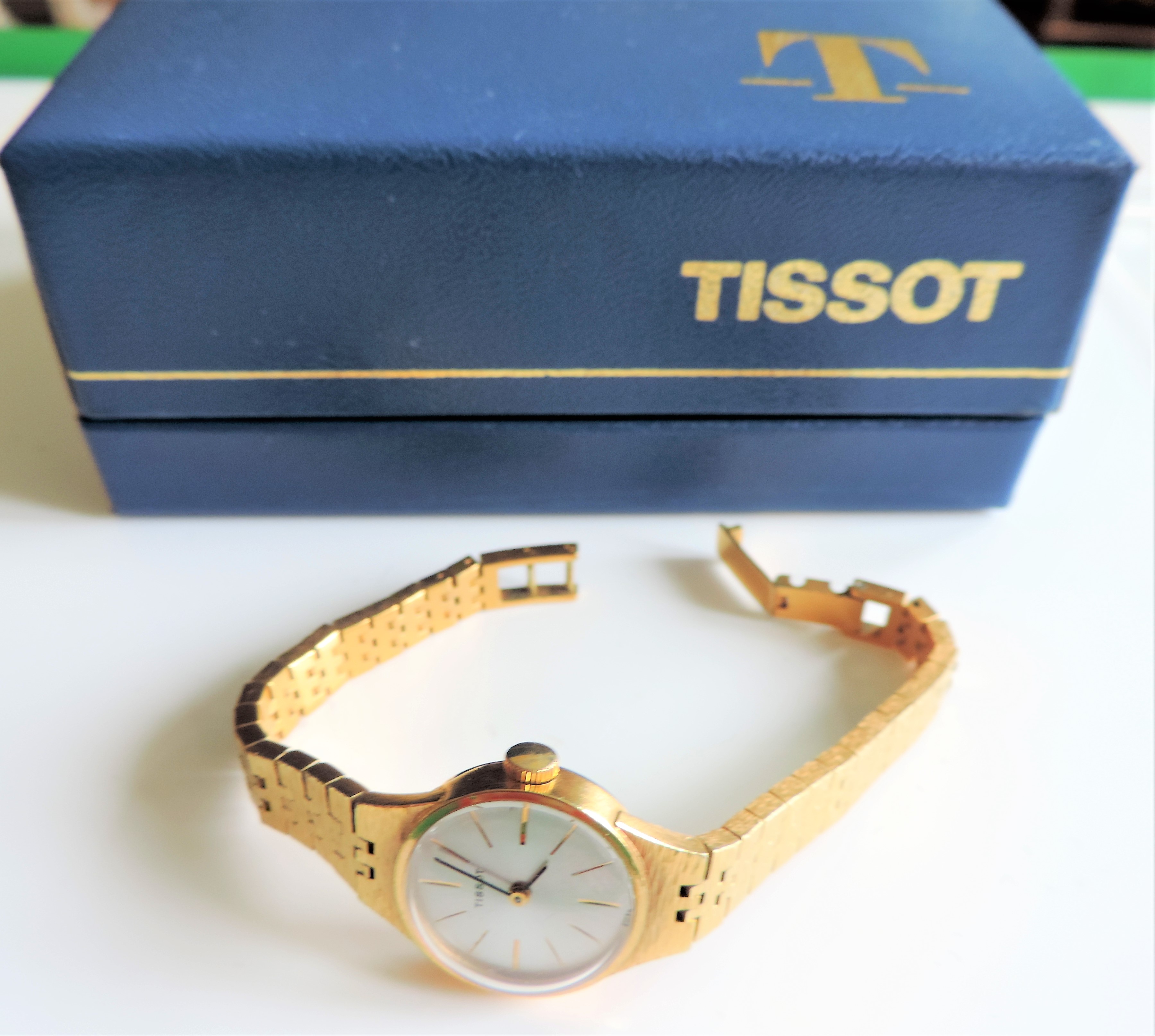 Vintage Ladies Tissot Gold Plated Watch - Image 2 of 7