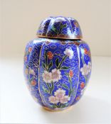 Vintage Cloisonne Ginger Jar