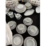 Limoges Unic Decor Inalterable France Dinner set,