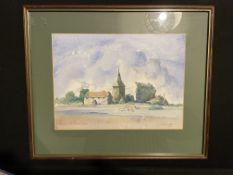 Original watercolour by Peter Faulkner