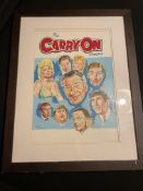Walt Howarth Original watercolour The Carry On Omnibus