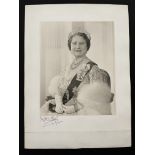 Royal Photographer Anthony Buckley signed photo of H.R.H. The Queen Mother