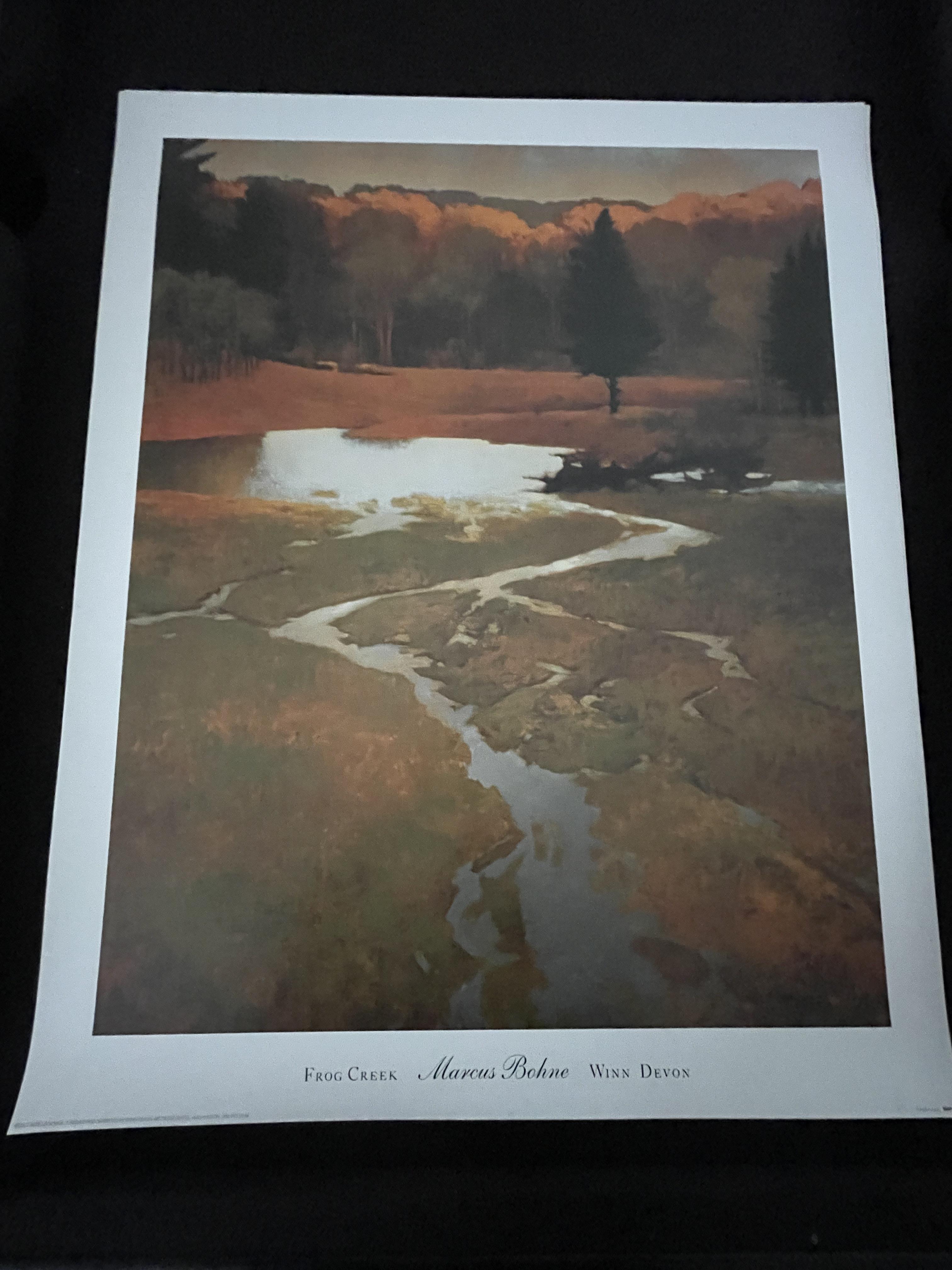 Marcus Bohne Frog creek Prints x 7 - Image 3 of 7