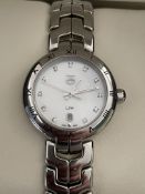 Ladies Tag Heuer Diamond and Mother of Pearl Watch