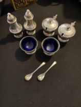 Solid silver Condiment Set by Selfridges and Co