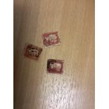 Penny Red Stamps 1854-1857