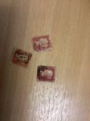 Penny Red Stamps 1854-1857