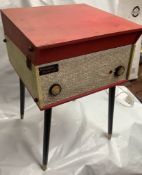 Dansette Challenge Record Player On Legs