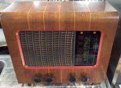 Vintage PYE 47C Valve Radio