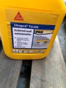 2 x 5 l Sika External Wall Waterproofer