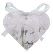 Pack of 200 Heart Shaped Wedding Favour Boxes. RRP £39.99