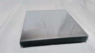 10x 20cm Square Mirror Plates. RRP £90