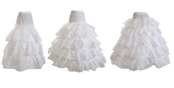 Pack of 3 Large Wedding Petticoat Underskirts. RRP £105