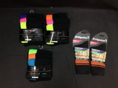 5x Mixed Clothing Items To Include Bridgedale Socks, Underwear Size 13yrs