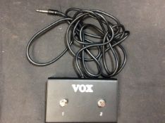 Vox Dual Footswitch Model VFS2