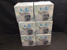 6x Natural Wind Personal Mini Fan