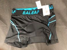 BaLeaf Men's Padded Bicycle Underwear Shorts Size X-L