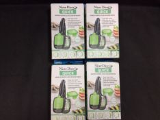 4x JML Nicer Dicer Handheld Chopper, Slicer, Dicer and Wedger (Green)