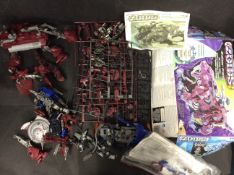 Bundle of Tomy Zoids Spare Parts as Pictured